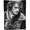 thumbnail image 6 of Sam Heughan Blanket Soft Flannel Fleece Throw Blanket Pattern Warm Plush Blankets 50"x40", 6 of 6
