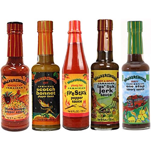 WALKERSWOOD HOT SAUCES VARIETY PACK 5PK