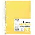 thumbnail image 6 of Mead Spiral Notebook, 1 Subject, Wide Ruled, 70 Sheets, Assorted (05510), 6 of 8