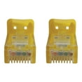 thumbnail image 3 of Eaton Tripp Lite Series Cat6a 10G Snagless Molded UTP Ethernet Cable (RJ45 M/M), PoE, Yellow, 2 ft. (0.6 m) RJ-45 (M) CAT 6a - Câble Réseau - à RJ-45 (M) - 2 Pieds - 0.2 Po - UTP - - IEEE 802.3an/IEEE 802.3af/IEEE 802.3at - cm - Moulé, Sans Accroc, Échappé - Jaune - pour P/N: N235-001-WH-6AD, N238-001-GY-TFA, N254-024A, N254-024-001-6AD, 3 of 3