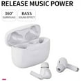 thumbnail image 2 of Zendure Waterproof Wireless In Ear Earbuds with Charging Case, White, 2 of 7