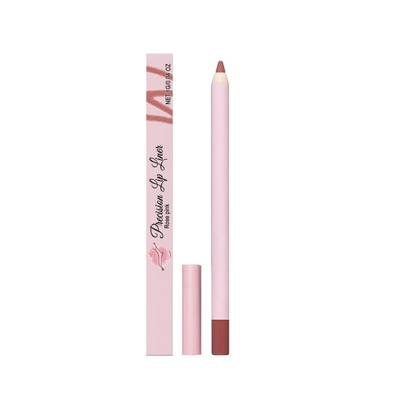 Lip Liner Pencil, Soft Lip Liner, Creamy Long-Lasting Lip Liner Pencil for Women, Moisturizing Smooth Texture with Defined Finish
