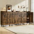 thumbnail image 5 of 40" Shoe Cabinet with 3 Doors & Adjustable Shelves for 30 Pairs, Tall Farmhouse Shoe Storage Rack for Entryway Living Room Closet, 5 of 9