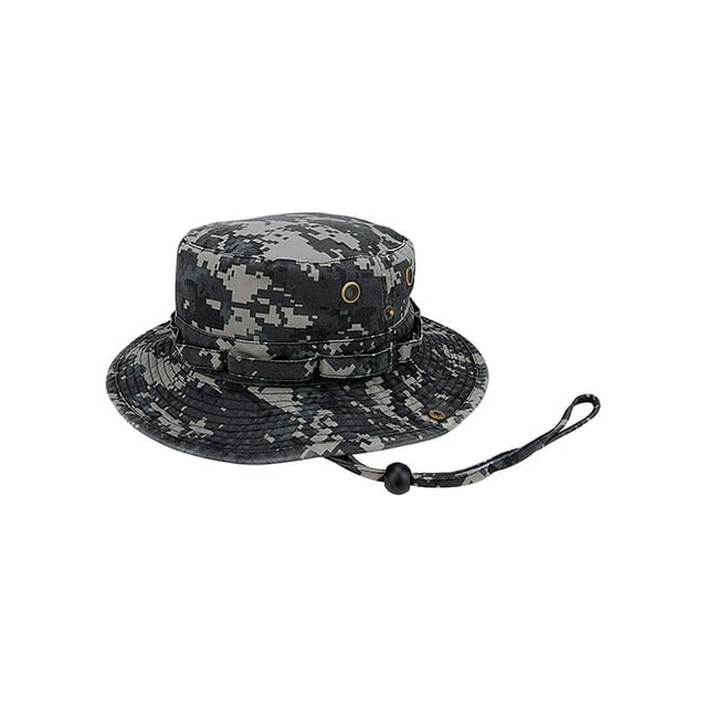 Top Headwear Washed Camouflage Twill Hunting Hat - Urban Digital - X-Large