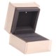 thumbnail image 1 of Caja Del Anillo ANGGREK de Joyería LED Terciopelo Color Champán, 1 of 7