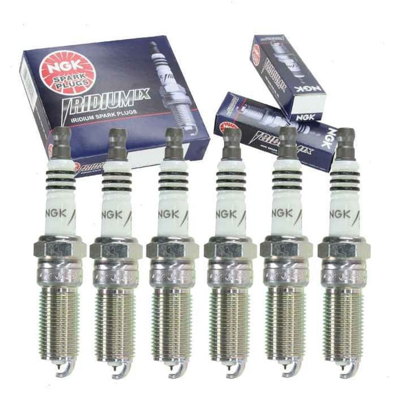 6 pc NGK Iridium IX Spark Plugs compatible with Cadillac CTS 3.6L V6 2014