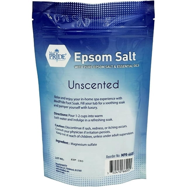 MedPride Epsom Salt for Bath and Foot Soaks, 19.2 oz photo 6