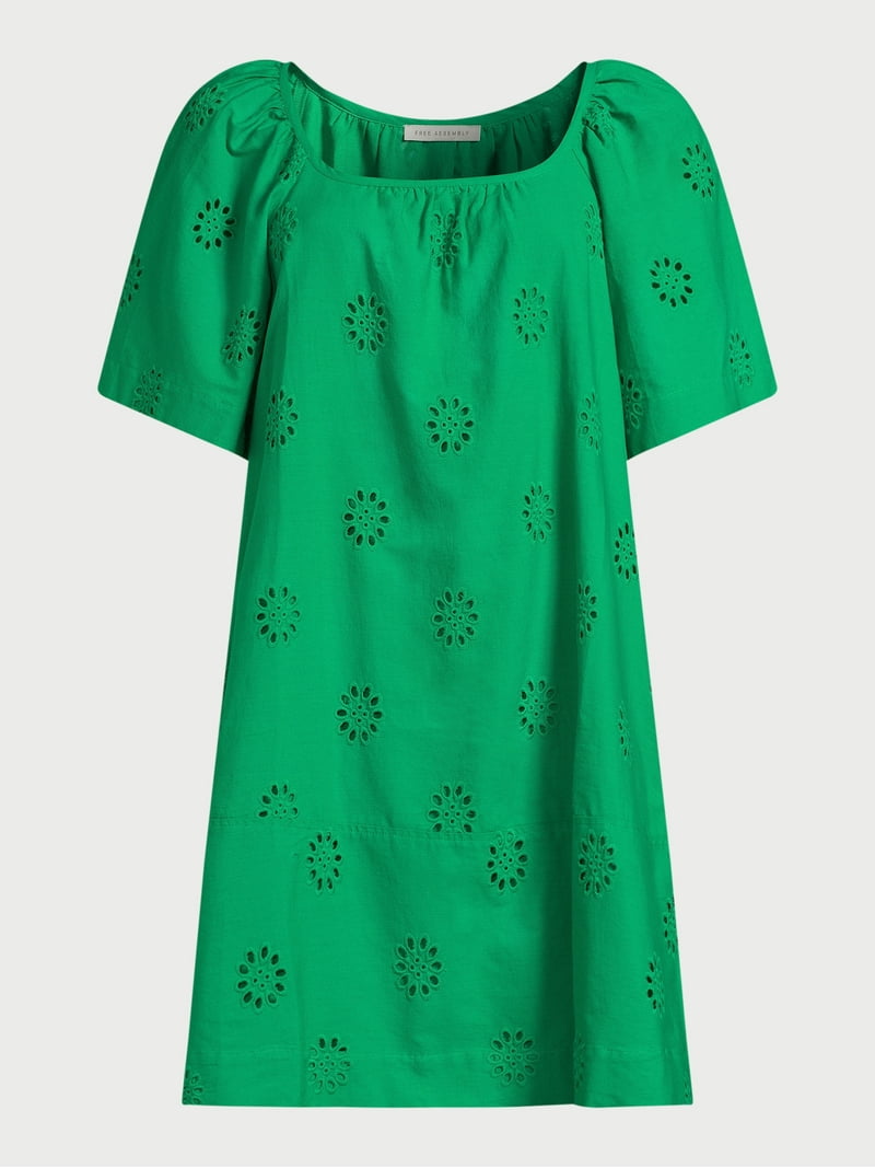 slim fit dress slacks Ann Taylor LOFT Cottage Core Green Blouse main image 0