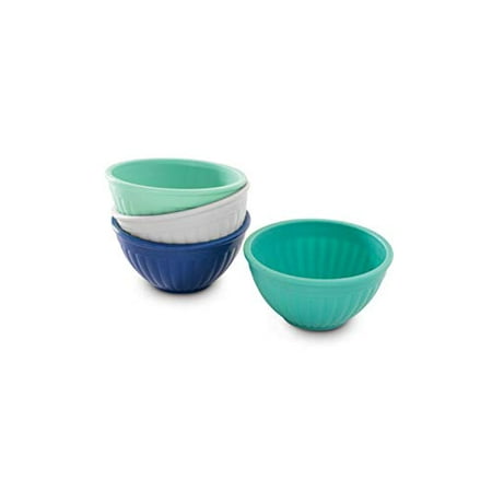

Nordic Ware Prep & Serve Mini Bowl Set 4-pc Set of 4 Coastal Colors