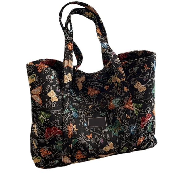 GASTROPOD Tote Bag for Women Canvas Tote Black Canvas Tote Bag Black Tote Bag for Women