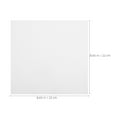 thumbnail image 2 of SEWCHICS 100Pcs Industrial Dust Removal Cloth White Polyester Cleaning for Medical Use, 2 of 7
