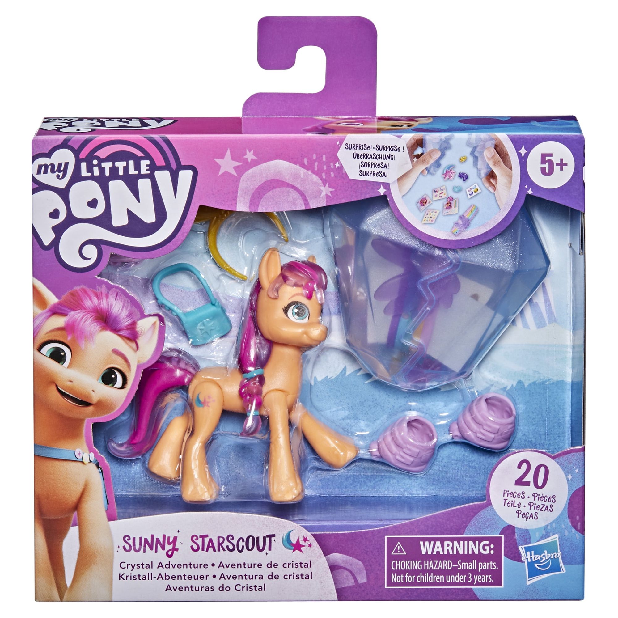 My Little Pony: a New Generation, Movie Crystal Adventure Sunny, Starscout - image 2 of 8