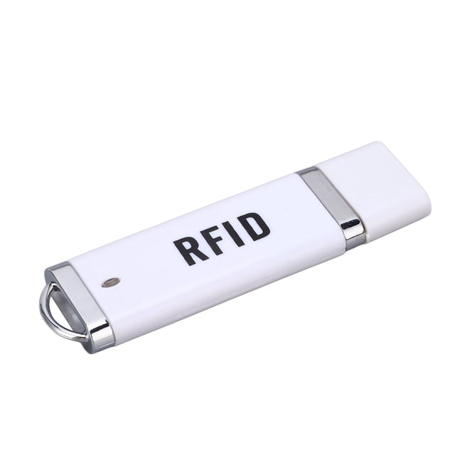 Portable Reader, 125KHz U Disk Shape ABS Material USB Reader Fast Reading Speed for Book Lending
