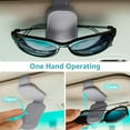 thumbnail image 3 of Visor Sunglass Holder for Car 2 Pack, Car Sunglass Holder Clip for Multiple Glasses, Car Accessories Strong Magnetic Sunglass Holder for Car Visor Clip Interior Aesthetic for Women and Men, 3 of 3