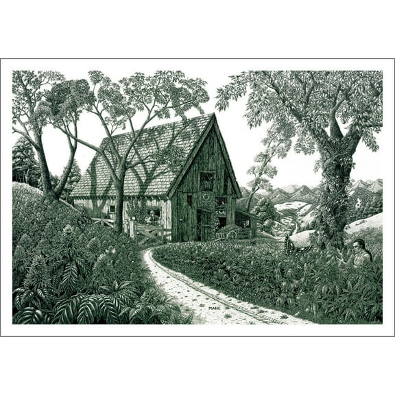 Field of Dreams by Tom Masse Laminated Poster (32.5 x 22.5)