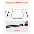 thumbnail image 2 of VEVOR Truck Ladder Rack Universal Cargo Rack 800 lbs Capacity for Large Cargo, 2 of 9