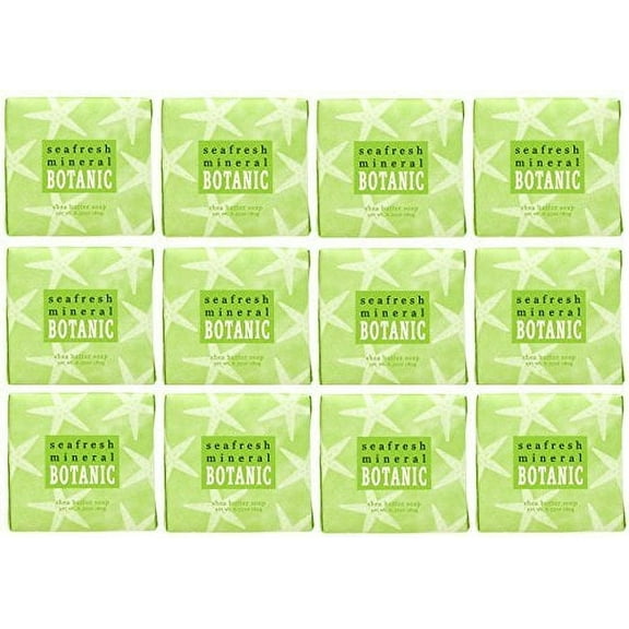 Greenwich Bay Trading Company 1.9oz Soap Bulk Packs of 12 (Seafresh Mineral)