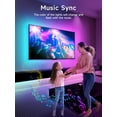 thumbnail image 3 of TV LED Backlight,11.4ft TV LED Lights for 32-55 Inch,TV Backlight,RGB LED Lights for TV with Remote,Music Sync Bluetooth APP Control TV LED Strip Lights USB Powered for Bedroom, 3 of 6