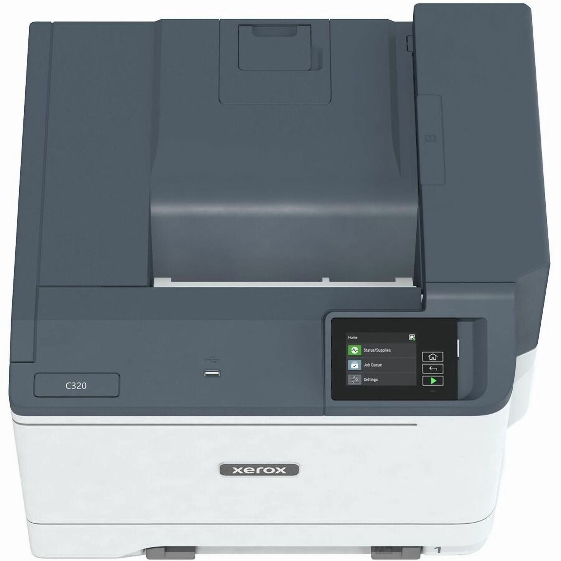 Xerox C320 Color Printer, Laser, Print, Letter, Energy Star Certified, up to 35 PPM