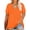 E4627-Sequin Orange, variant on CASSIE LIZ Womens Plus Size Tops 2X Summer V Neck Shirts Orange Sequin Party Short Sleeve Fashion Tee Loose Fit Tunics Spring Blouses Casual Slit Hem Pullovers 2XL 18W 20W