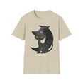 thumbnail image 2 of Cat Witch Hat, Gildan Unisex Softstyle T-Shirt, Graphic Tee, S-3XL, 2 of 5