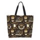 thumbnail image 1 of Balery coffee shop house Bolsa Tote Estilo Estético con Cremalleras, Bolsa de Hombro, Bolsa de Compras Grande y Plegable, 1 of 7