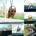 thumbnail image 2 of SPRING Cute Panda/Pig Car Pendant Auto Rearview Mirror Pendants Decoration Accessories Hanging Panda, 2 of 4