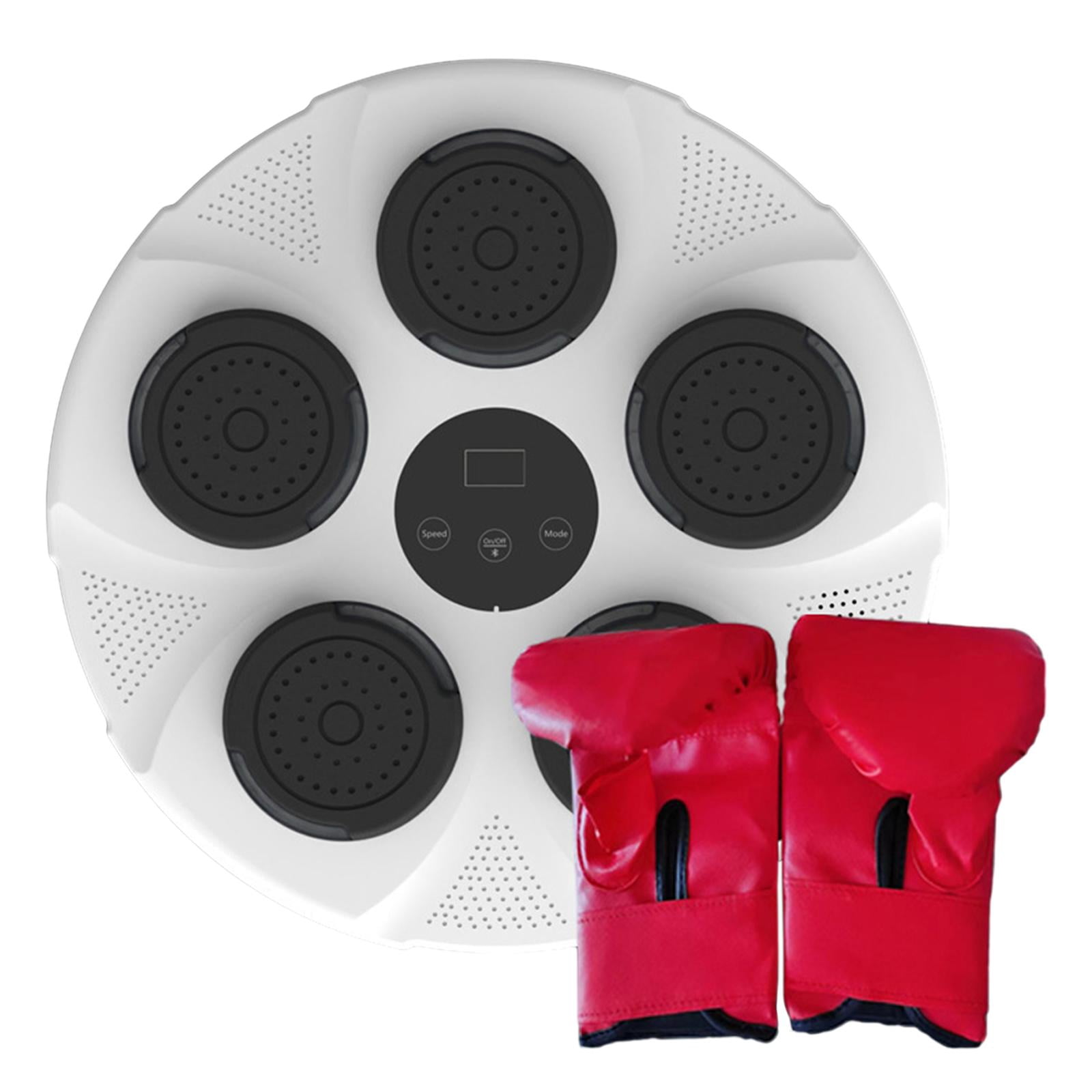 Baoblaze Electronic Boxing Machine Boxing Training Equipment for Focus Reaction Sanda White Adults Gloves