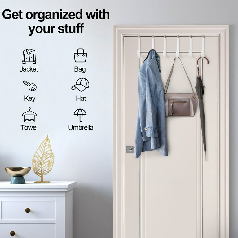 Over wardrobe door hooks new arrivals