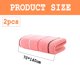 thumbnail image 2 of Soft Cotton Baby Towels, 2-Pack, 70x140 cm, Highly Absorbent & Lightweight, 2 of 5