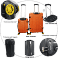 thumbnail image 3 of Set 2 Maletas De Viaje Grande Jony 25 Kgs Y 10kg Carry On Con Candado Y Ruedas 360, 3 of 5