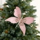 thumbnail image 1 of Mariposas de tela para decoración navideña, simulación de mariposas, diseño de escena de árbol de Navidad, mariposas con clip de lentejuelas, decoraciones de Halloween, decoración de otoño, decoración, 1 of 6