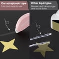 thumbnail image 4 of Scrapbook Tape, 8 Pack Double Sided Tape Roller for Crafts, Adhesive Glue Runner Scrapbooking Supplies Journaling  Office Supplies for Adults, 0.3IN x 26FT, 4 of 6