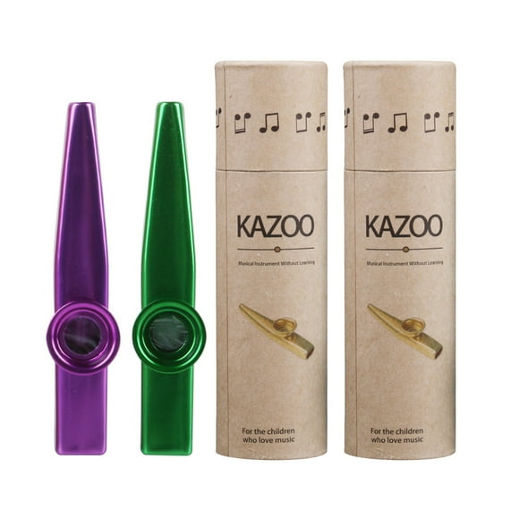 1 Set Durable Kazoos Professional Guitar Kazoos Musical Instruments for Music Lover