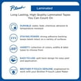 thumbnail image 3 of Brother Genuine P-Touch TZEMQG35, 1/2" White Print on Lime Green Laminated Label Tape, Durable, Water-Resistant, Indoor/Outdoor Use, 3 of 11