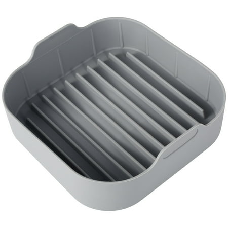 

KTCINA Air Fryer Silicone Pot Dish Grill Baking Basket Pan Tray Bakeware Kitchen Gadgets Utensils