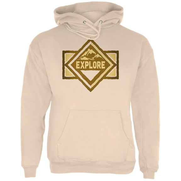 Explore Nature Mens Hoodie Sand MD