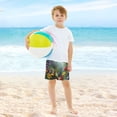 thumbnail image 6 of joogoo Flower Butterfly Boys Swim Trunks Beach Swimsuit Shorts Boxer 4T, 6 of 8