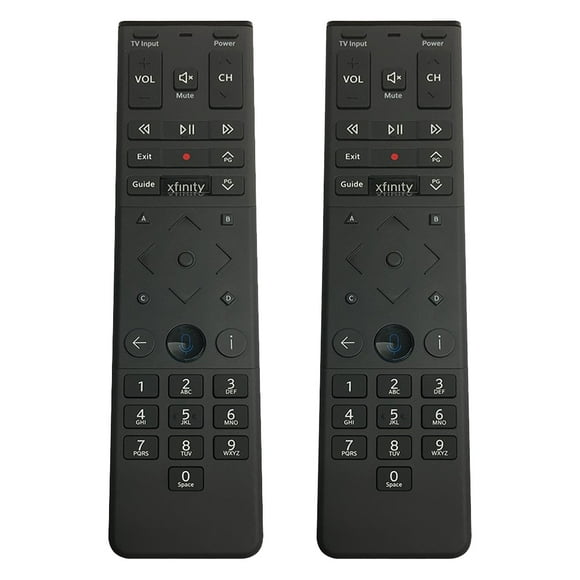 (2 PACK) Tout Nouveau Xfinity Comcast XR15 Télécommande de Commande Vocale pour X1 Xi6 Xi5 XG2 (Rétroéclairage)