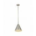 thumbnail image 3 of Z Lite 6011P12-PN Eaton Collection 1 Light Pendant, Polished Nickel, 3 of 4