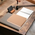thumbnail image 4 of SHISUYAN Loose Leaf Binder Cover Binding Belt Closure Binder Shell Refillable Notebook Shell Binder Cover (A5), 4 of 8
