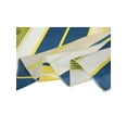 thumbnail image 3 of INSPIRE CHIC Women's Stripe Print Square Scarves Head Scarf Kerchief Yellow, 3 of 4