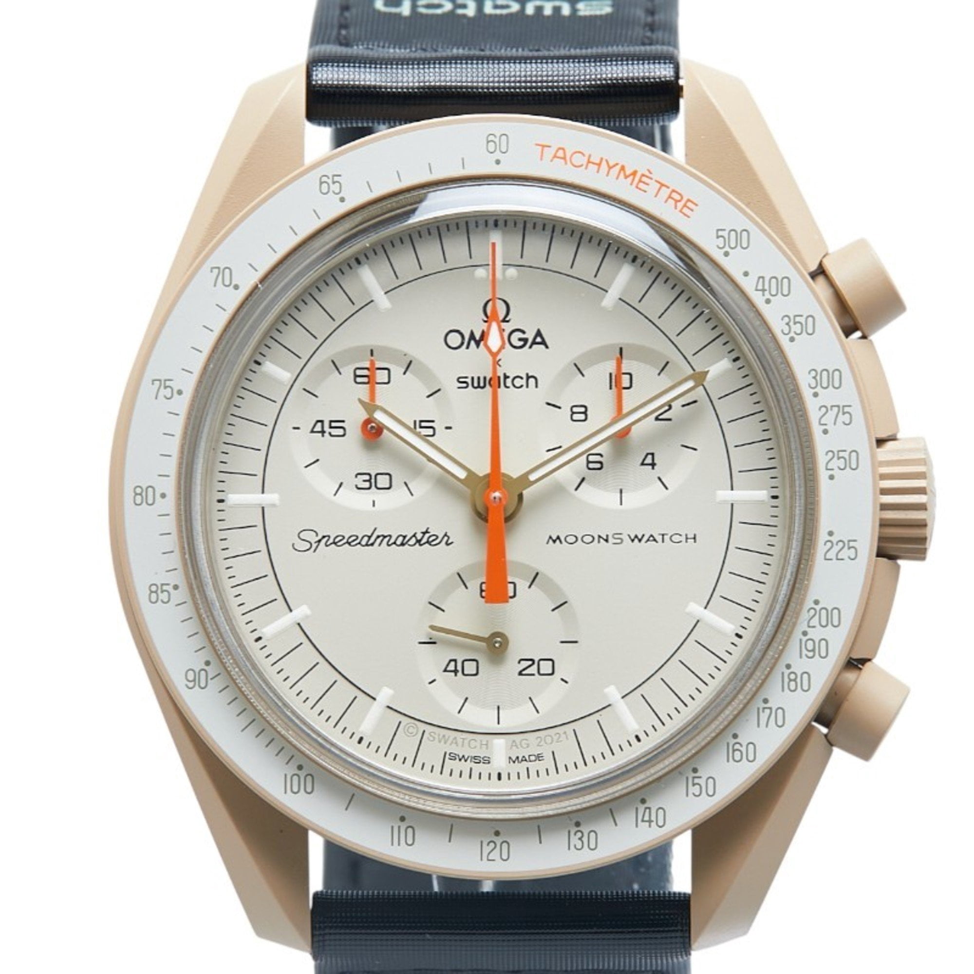 OMEGA Seamaster Polaris Watch Quartz Grey Dial Stainless Steel Ladies Pre-Owned OMEGA Seamaster Polaris Watch Quartz Grey Dial  main image 4
