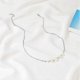 thumbnail image 4 of Pearl Pendant Necklace Minimalist 7 Faux Pearl Necklace Chain Jewelry for Women, 4 of 5