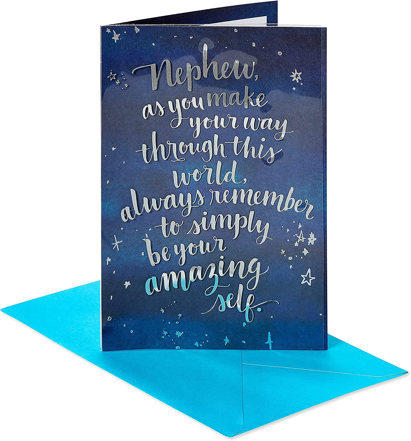 American Greetings Birthday Card for Nephew (Be Your Amazing Self)