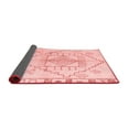 thumbnail image 2 of Ahgly Company Indoor Rectangle Solid Red Modern Area Rugs, 2' x 4', 2 of 4