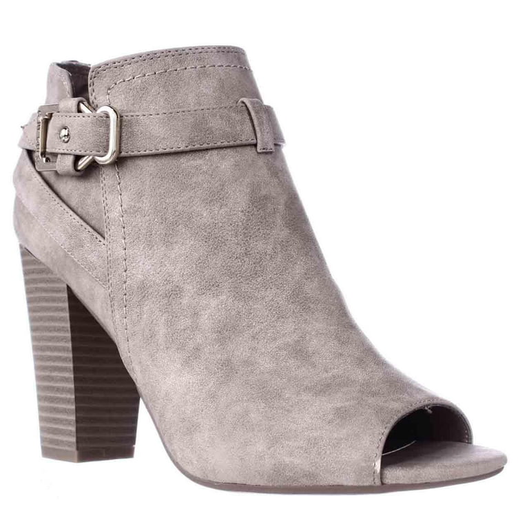 Womens G by GUESS Julep Peep Toe Ankle Booties Honey Walmart