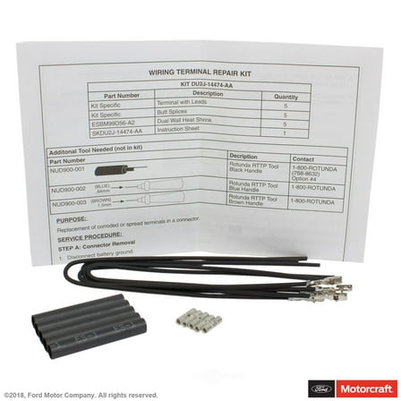 Motorcraft WT-1004 Fuel Pump Jumper Harness Kit
