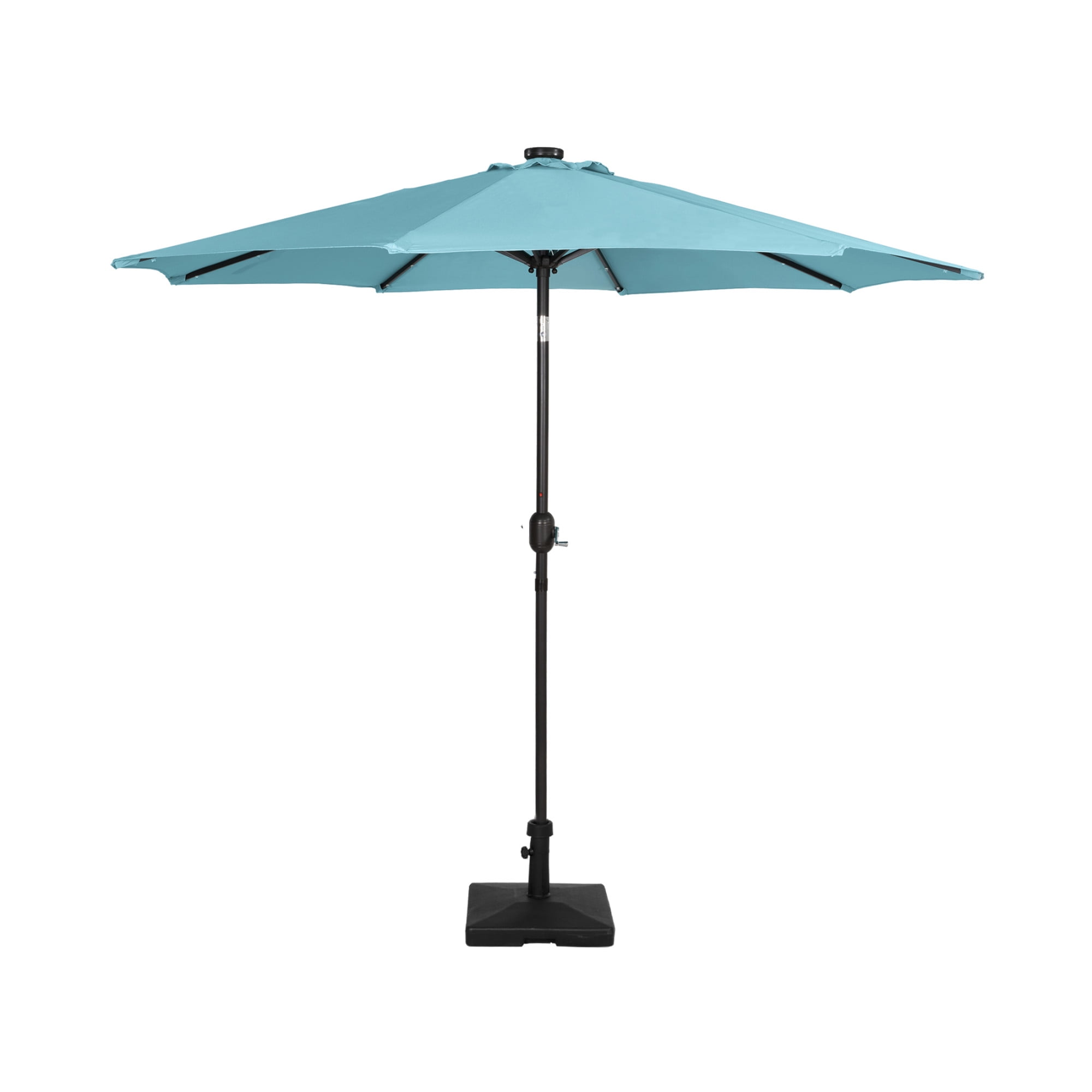 Patio Solar LED Market Umbrella 
