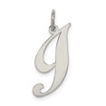 thumbnail image 1 of Collier Pendentif Monogramme Lettre I Initiale en Argent Sterling 925, 1 of 8